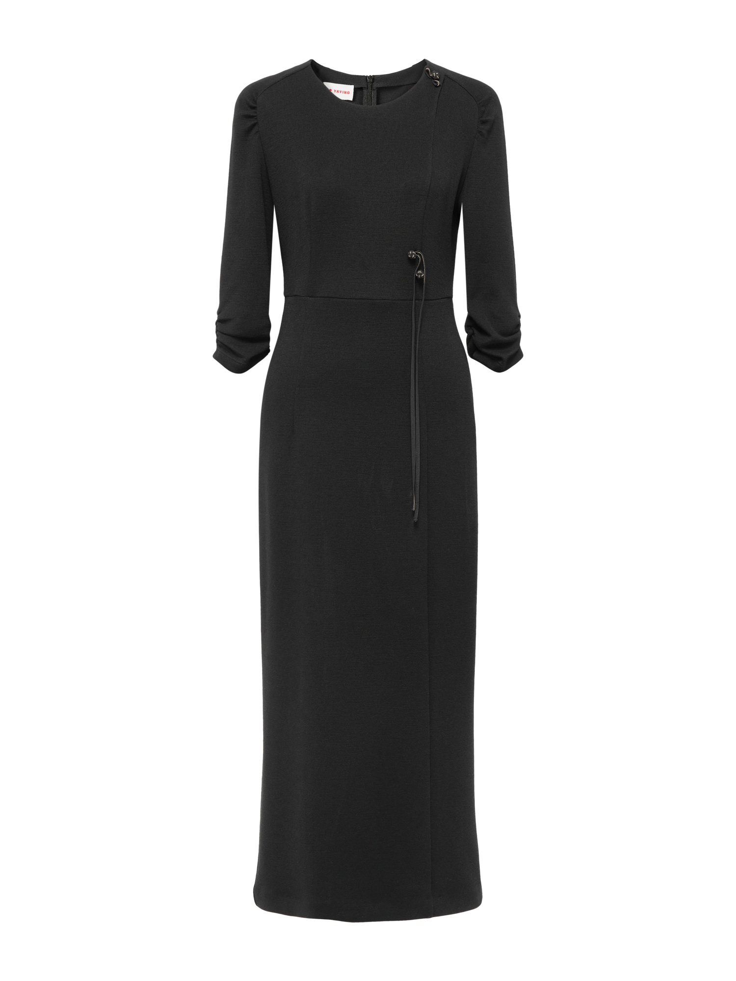 Elegant Fitted Dress | Black