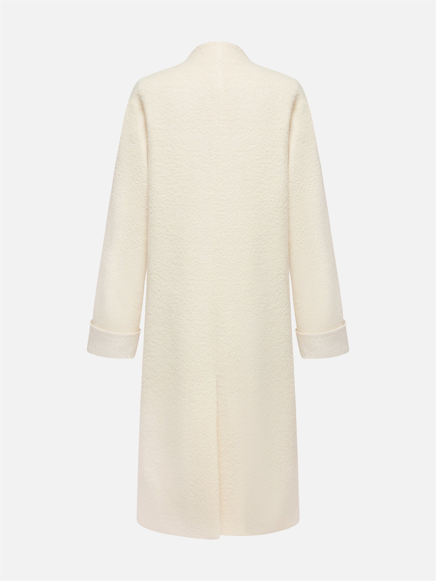 Boucle Long Blazer | Beige