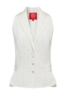 Sleeveless Top | White