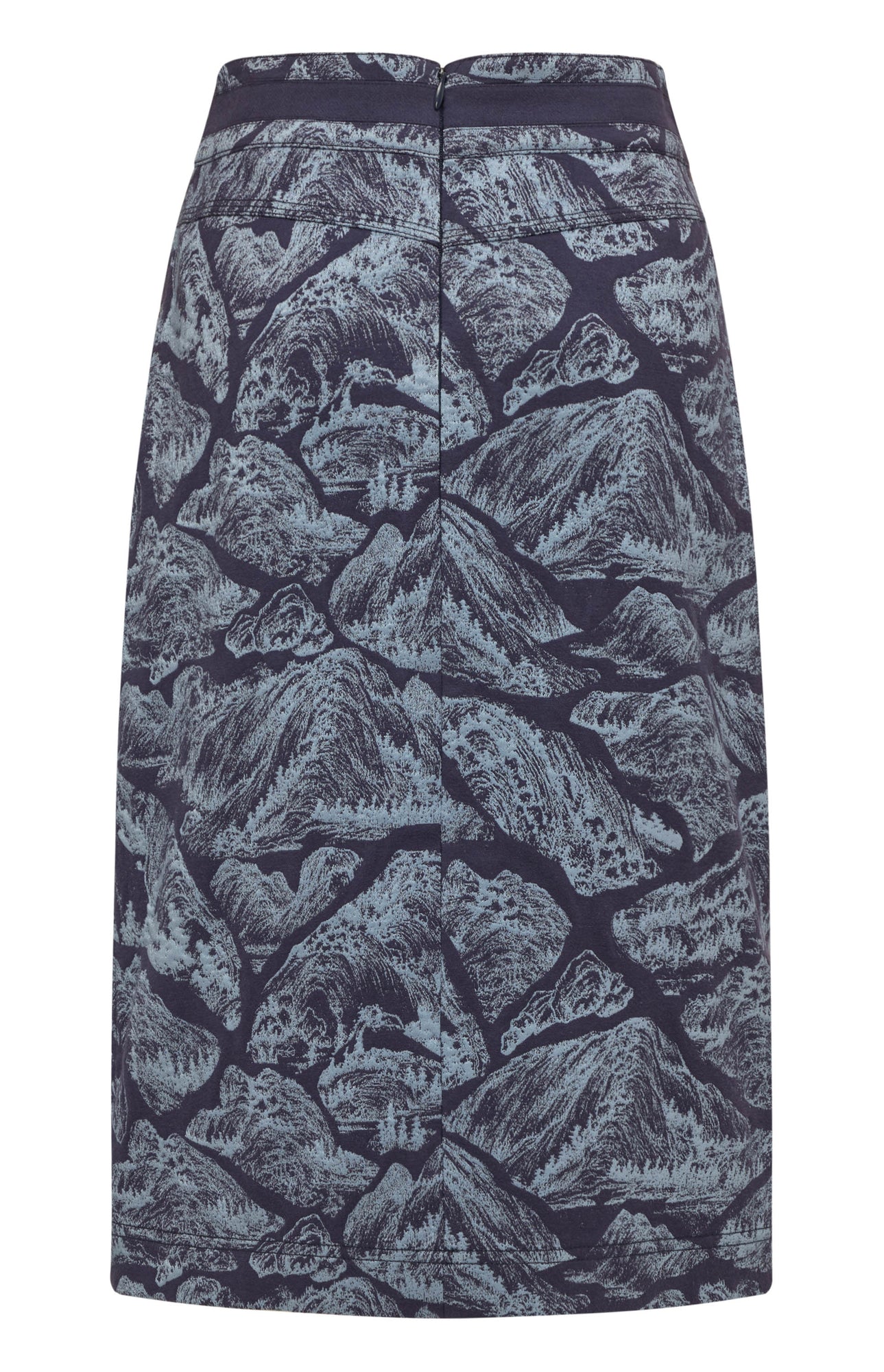 Pattern Skirt | Blue