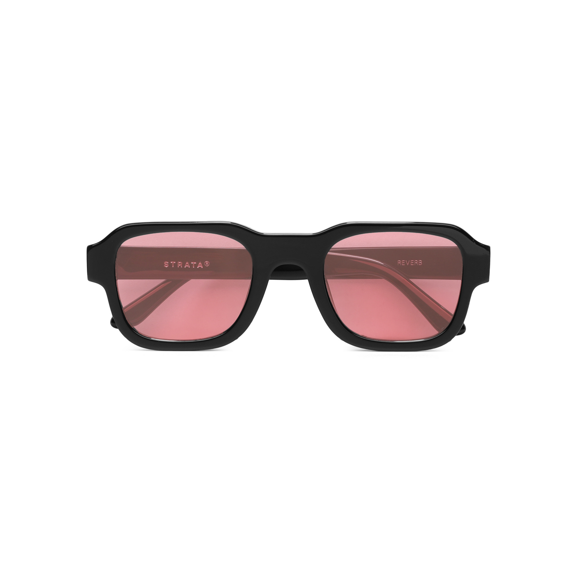 Reverb | Black | Pink Lenses