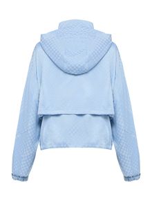 Stand-up Collar Sun Protection Jacket | Blue