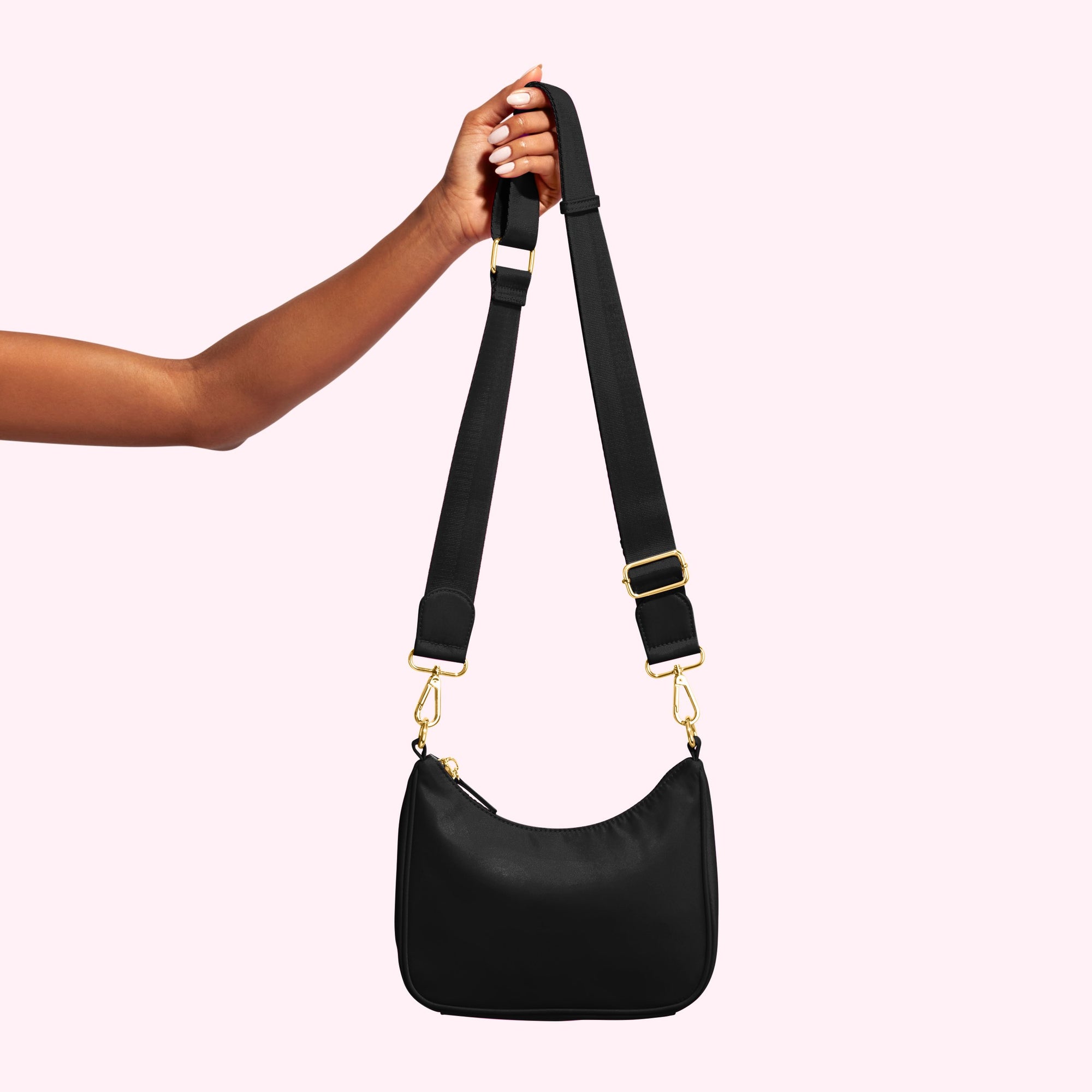 Classic Curved Crossbody Bag