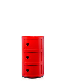Componibili Classic Storage Unit - 3 Elements | Single | Red
