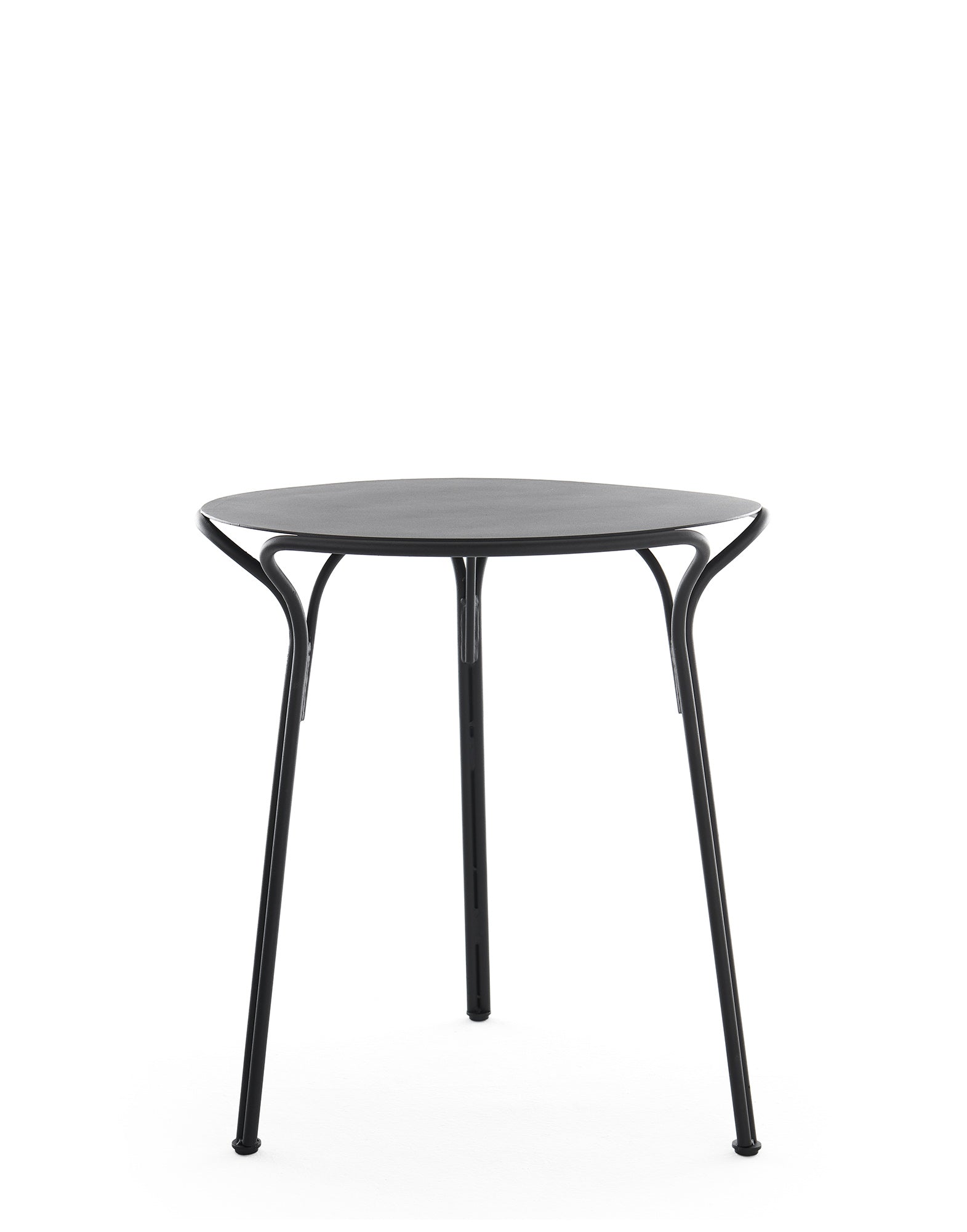 HIRAY Round Bistro Table | Single | Black