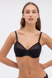 Matrix Underwire Full Cup Bra | Black
