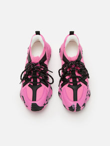 New Generation Lightweight Colorful Running Shoes | Rose Red