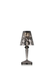 Battery Transparent Table Lamp | Single | Fume