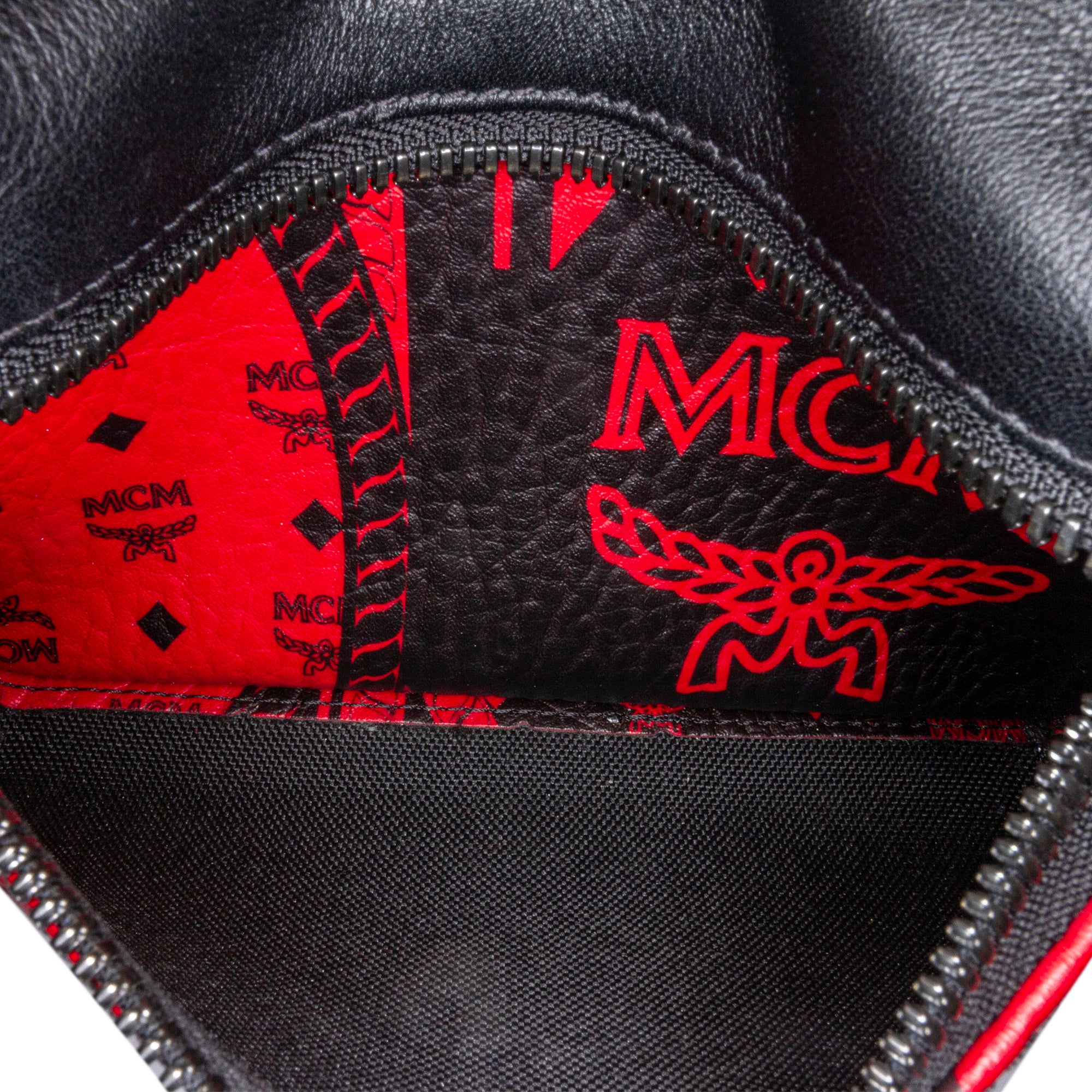 MCM | Pre-Owned Baroque Stark Backpack | Red