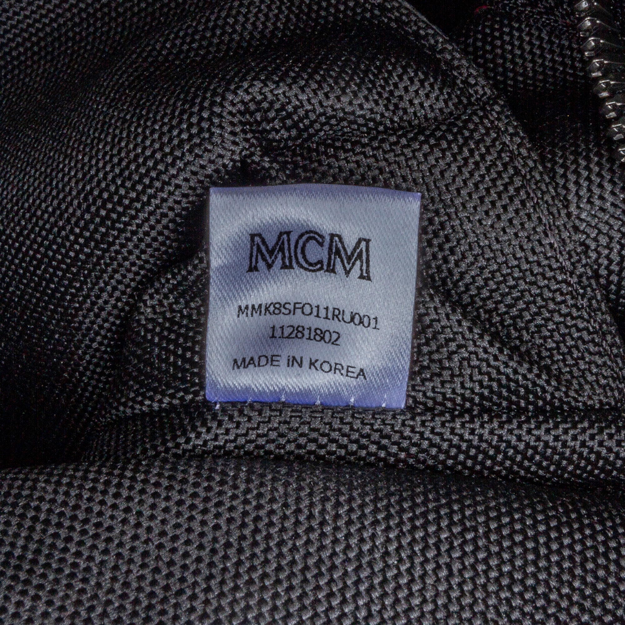 MCM | Pre-Owned Baroque Stark Backpack | Red