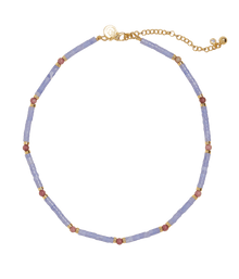 Oriel Necklace in Violet - Loren Hope