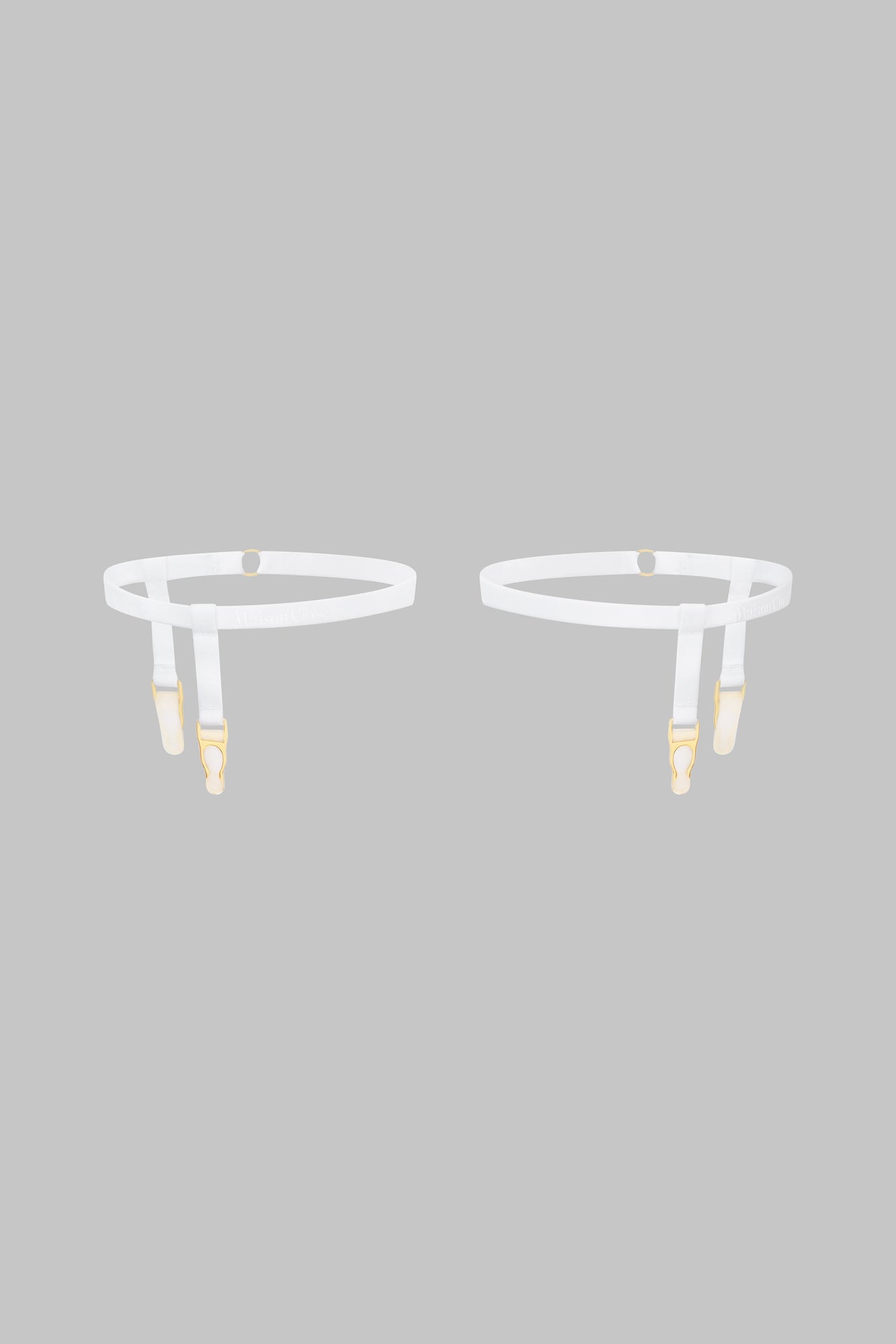 Garters - Signature | White