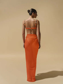 Nia Maxi Skirt | Mandarine Lush
