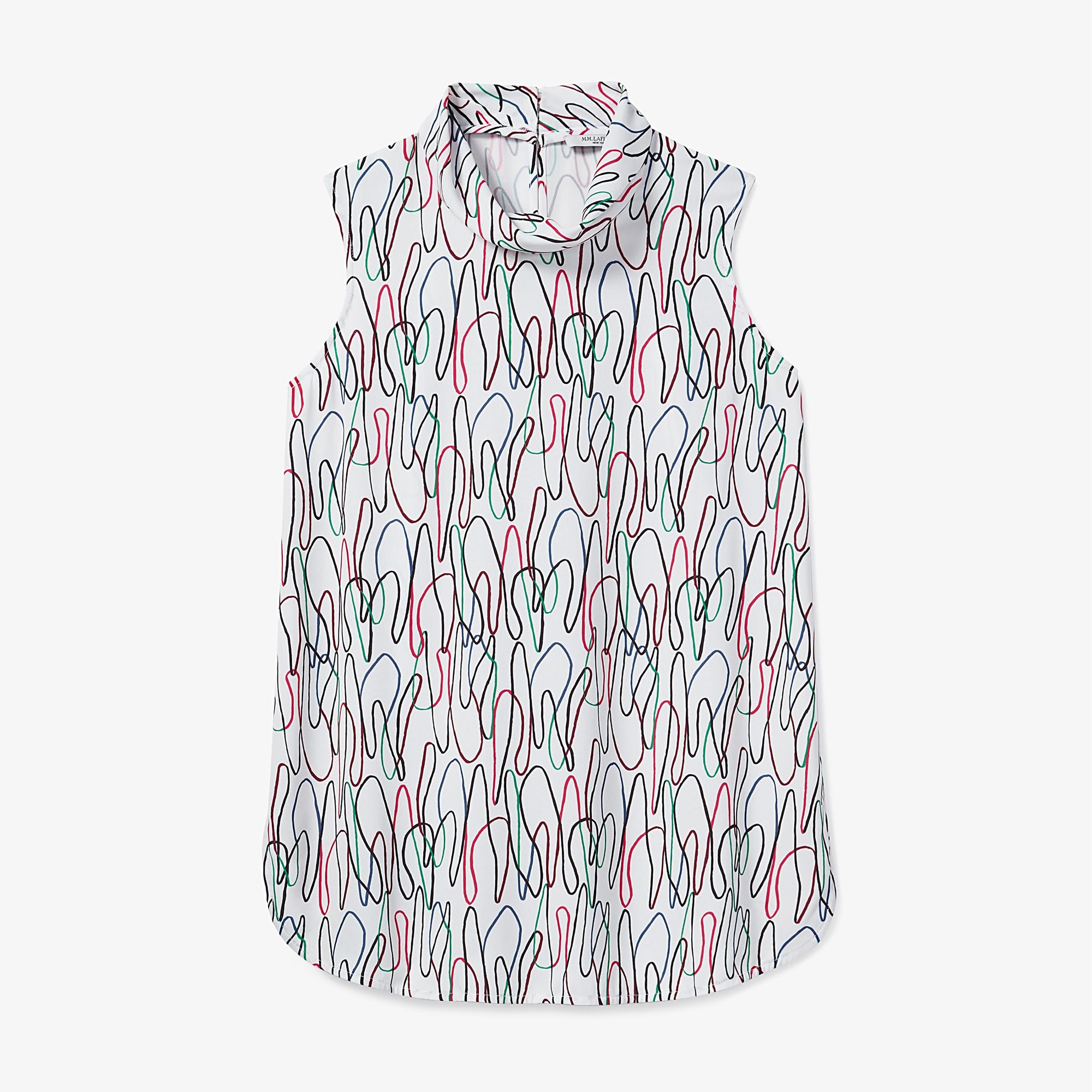 Packshot image of the Lise top in multicolor | Exclude