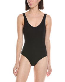 ATM Anthony Thomas Melillo | Womens | V-Neck Bodysuit | Black