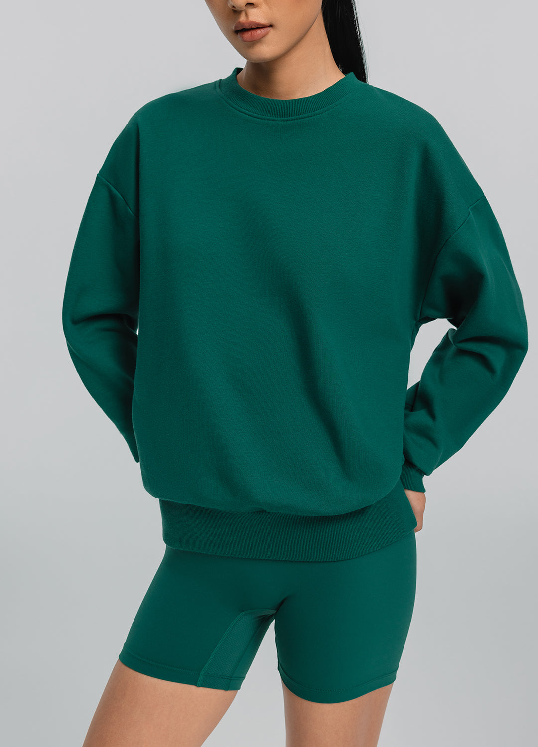 Everyday Active Sweatshirt | Dark Moss