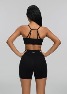 Airy Active Strap Top | Black