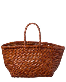 Dragon Diffusion | Womens | Triple Jump Small Leather Tote | Brown