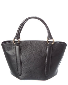 Italian Leather | Womens | Top handle Tote | Black