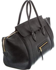 CELINE | Womens | Leather Shoulder Bag - I | Black