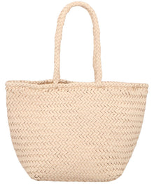 Dragon Diffusion | Womens | Grace Small Leather Tote | Beige