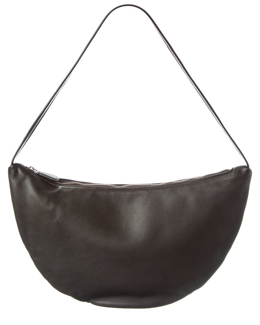 The Row | Womens | Leather Shoulder Bag | Black