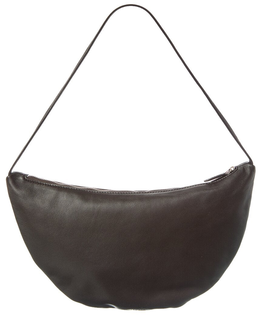 The Row | Womens | Leather Shoulder Bag | Black