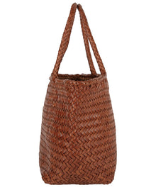 Dragon Diffusion | Womens | Grace Small Leather Shoulder Bag | Brown