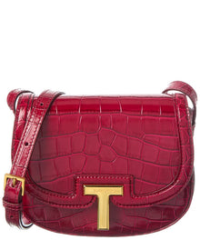 Tom Ford | Womens | Mini Leather Shoulder Bag | Red