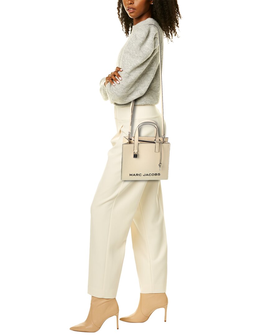 Marc Jacobs | Womens | Grind Mini Leather Tote | White