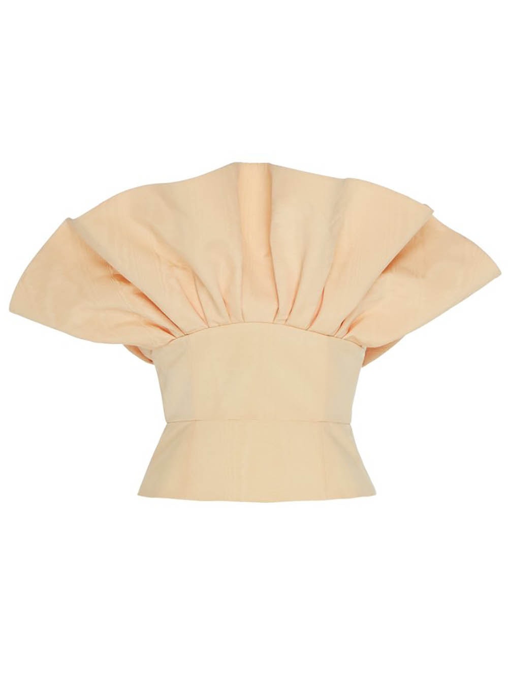 Markarian | Yellow Demeter Ruffle Top