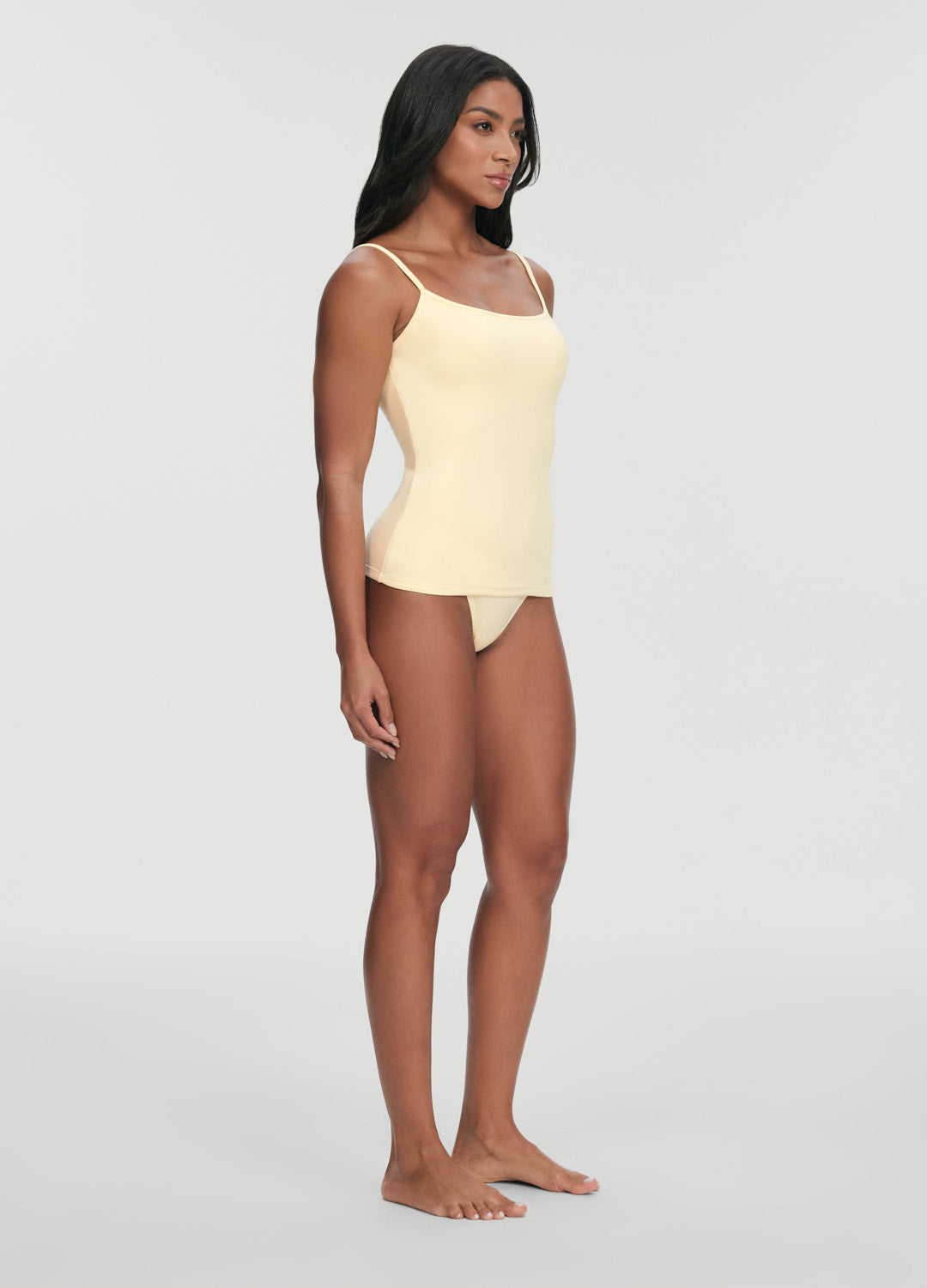 Thin Strap Tank Top | Lemon Meringue