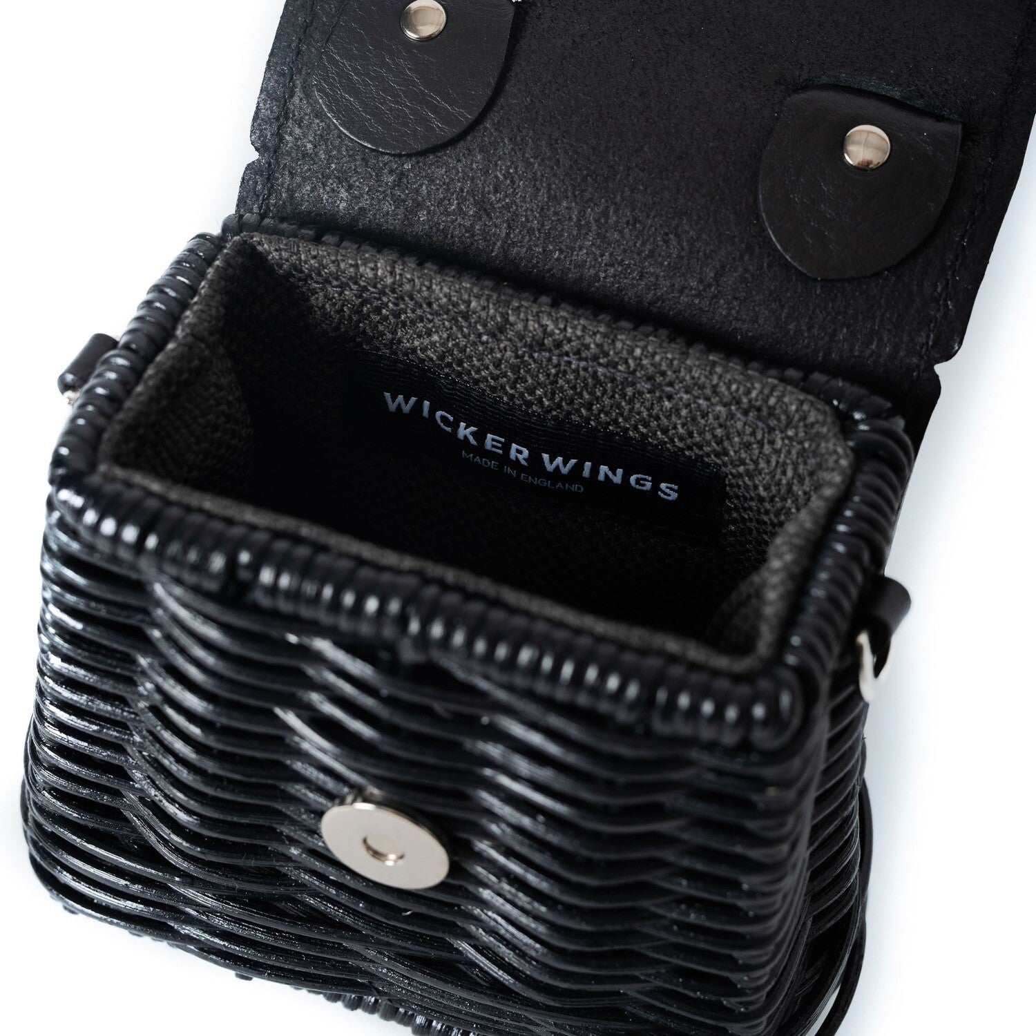 Wicker Wings - Wicker Handbag - Straw Bag - Woven Bag - Summer Bag - Basket Bag - Micro Bag - Wicker Bag (4660751237259)