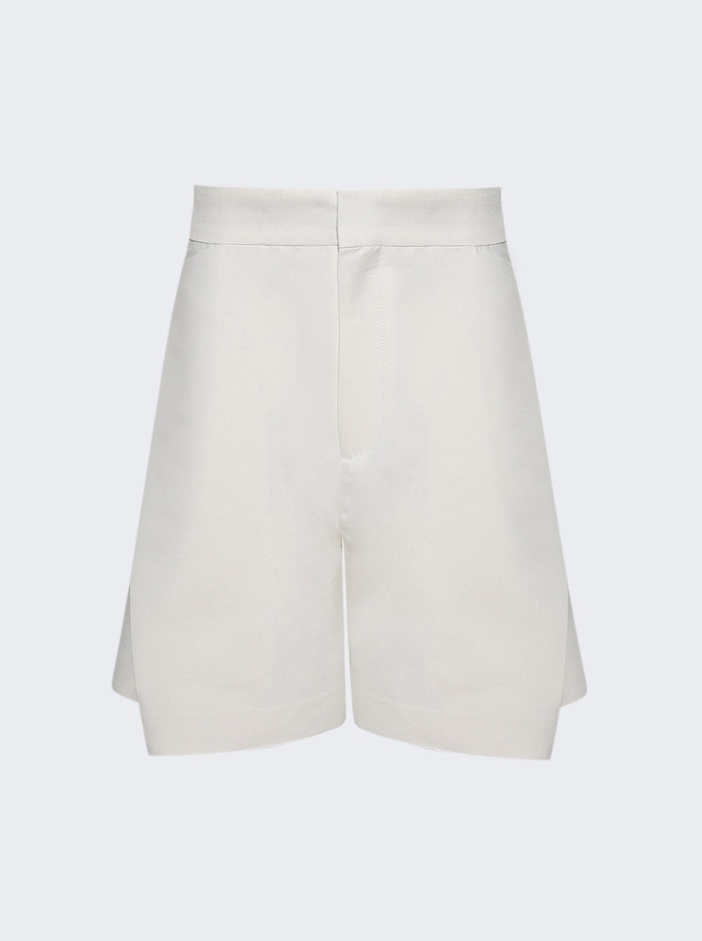 Women | Victoria Beckham | Fold Detail Straight Leg Culotte Ivory
