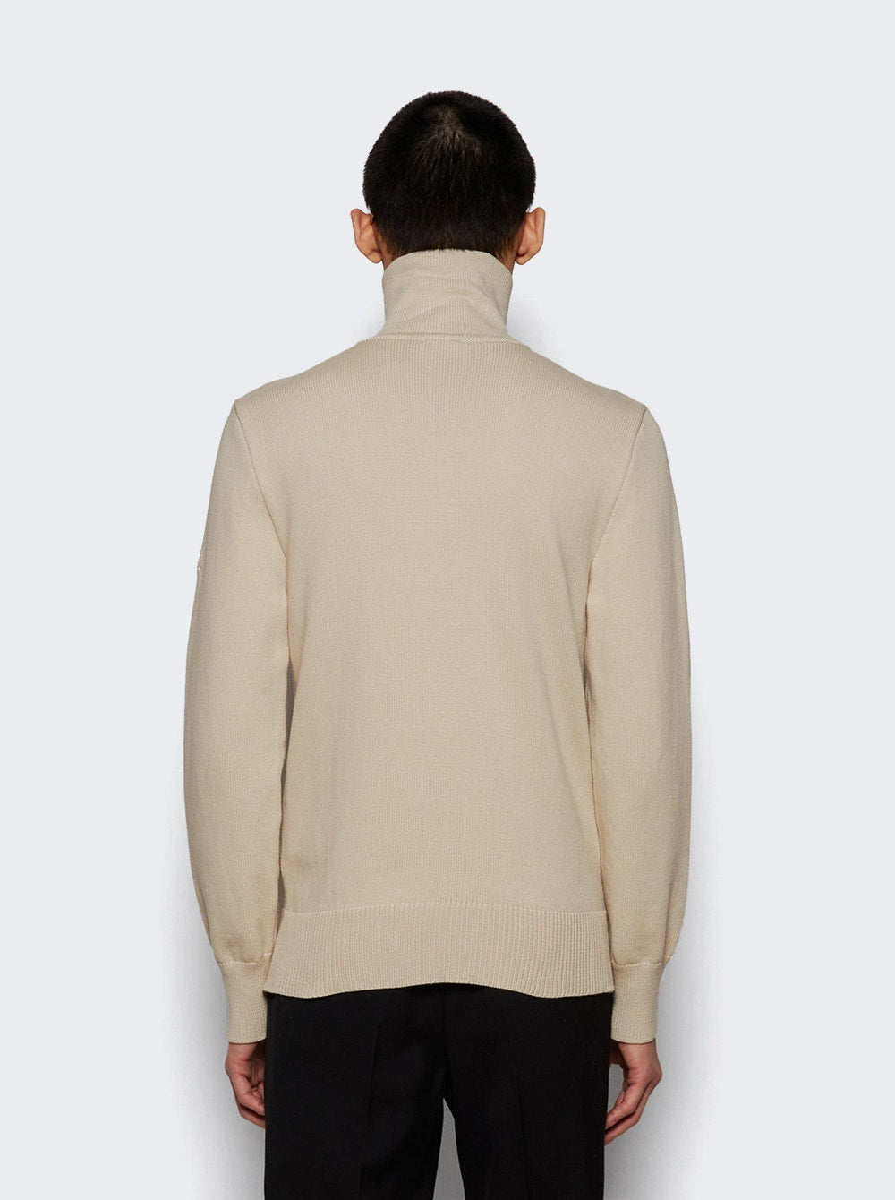 Men | Courrèges | Trucker Knit Sweater | Clay