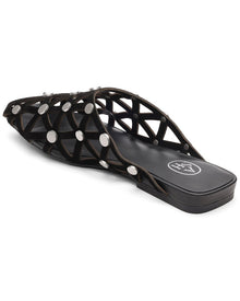 Ash | Womens | Bone Suede Mule | Black