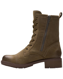 Clarks | Womens | Collection Hearth Maye Nubuck Boot | Grey