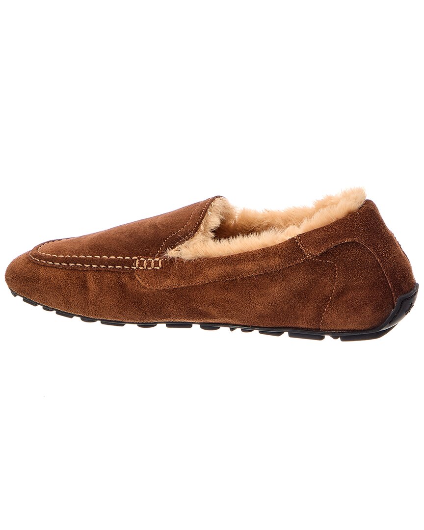 Aquatalia | Womens | Qalista Suede Moccasin | Brown