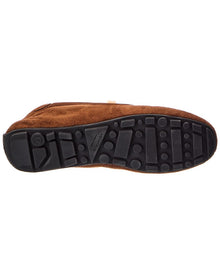 Aquatalia | Womens | Qalista Suede Moccasin | Brown