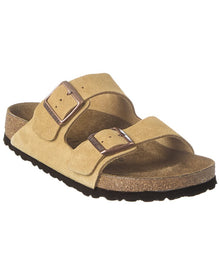 Birkenstock | Womens | Arizona Suede Sandal | Beige