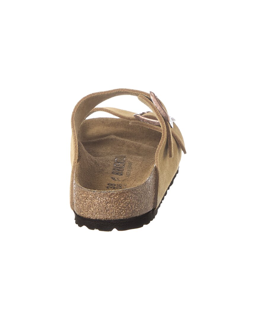 Birkenstock | Womens | Arizona Suede Sandal | Beige