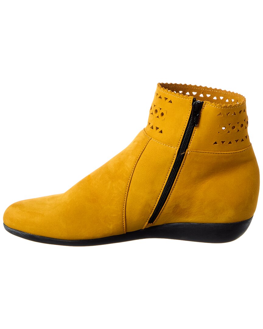 Arche | Womens | Onywel Leather Bootie | Yellow