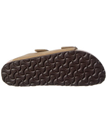 Birkenstock | Womens | Arizona Soft Footbed Oiled Nubuck Leather Narrow Sandal | Brown