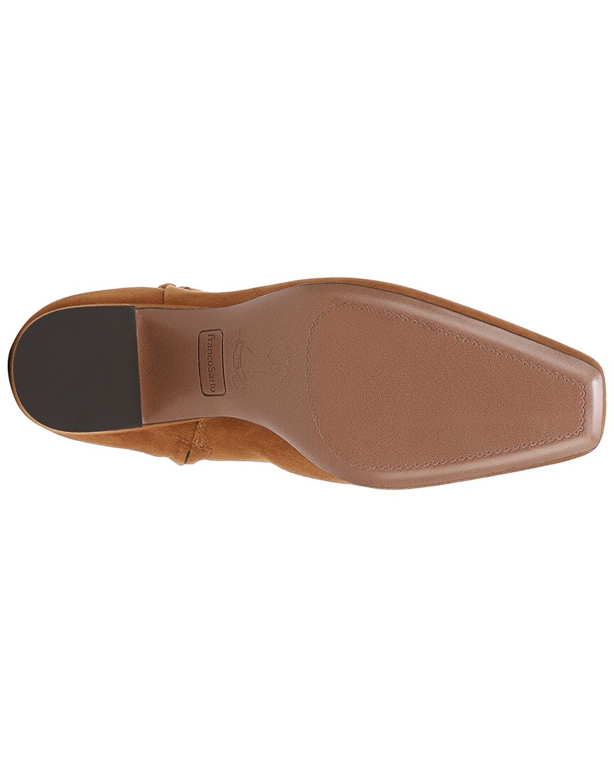 Franco Sarto | Womens | L-Saydie Leather Bootie | Brown