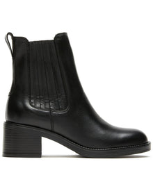 La Canadienne | Womens | LA CANADIENNE Walf City Dry Waterproof Leather Bootie | Black