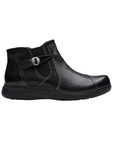 Clarks | Womens | Certina Joy Leather Boot | Black
