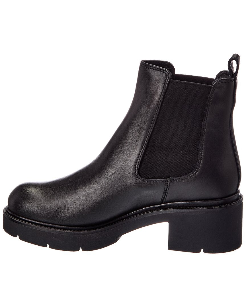 La Canadienne | Womens | Axton Leather Bootie | Black