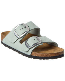 Birkenstock | Womens | Arizona Big Buckle Leather Sandal | Green