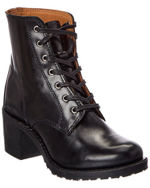 Frye | Womens | Sabrina 6G Lace-Up Leather Boot | Black
