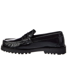 M by Bruno Magli | Womens | Galena Lug Sole Patent Loafer | Black